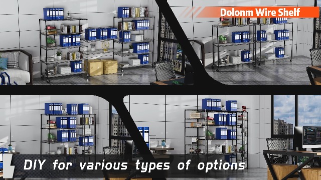 卸棚 Amazon.com: 6 Tier NSF Corner Wire Shelf Shelving Unit, 18 x 18 x